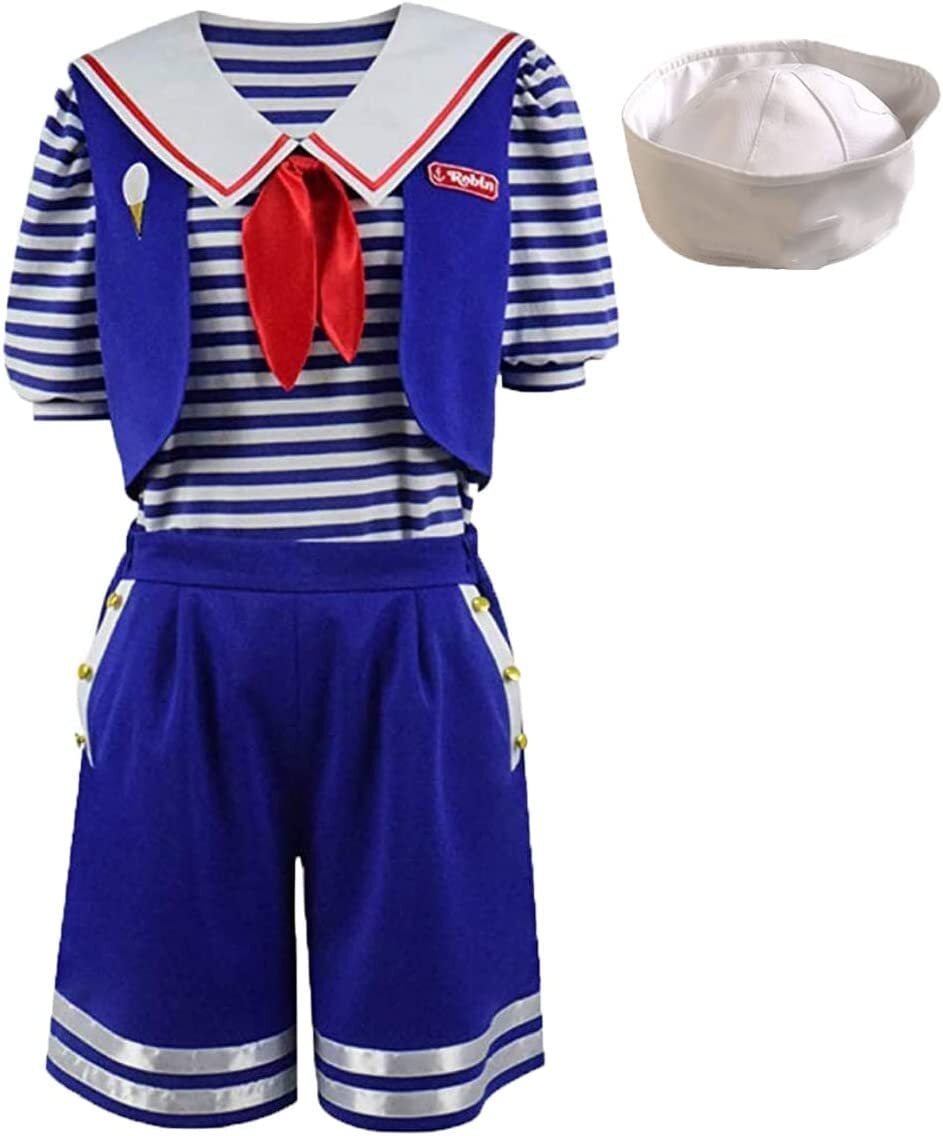 Halloween Stranger Robin Scoops Ahoy Costume Things for Children Adults - Walmart.com